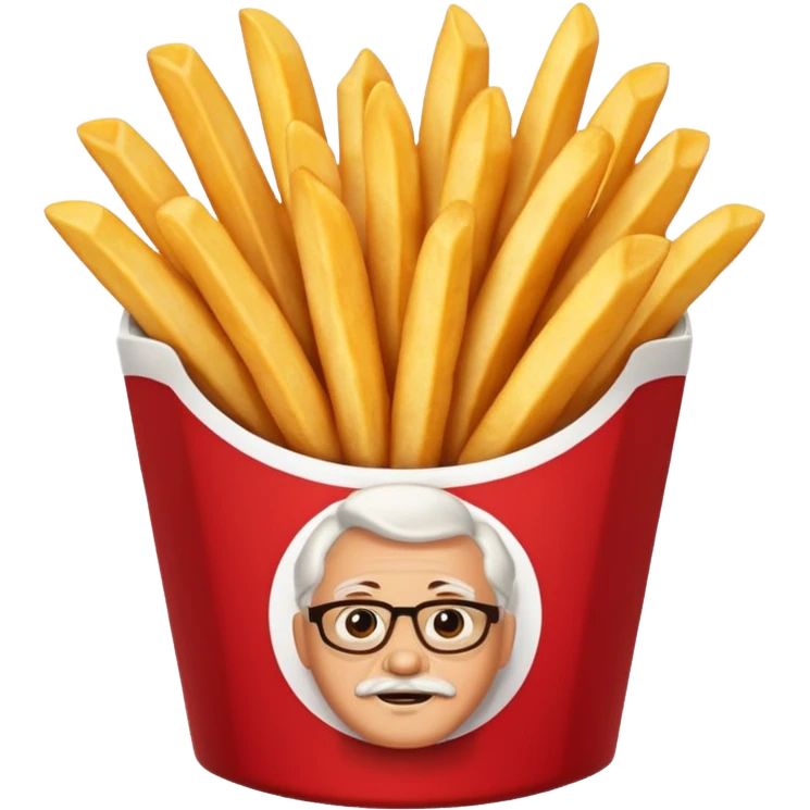 kfc french fries emoji