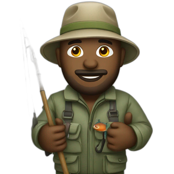 Fisherman emoji