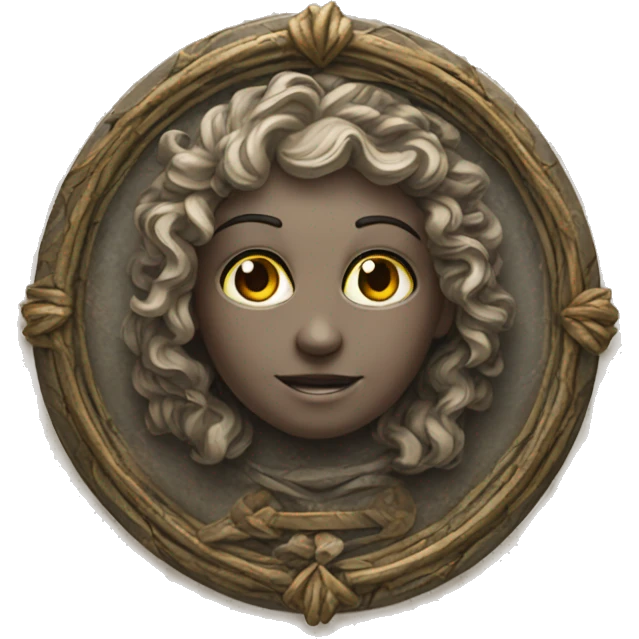 Placa com imagem decorativa emoji