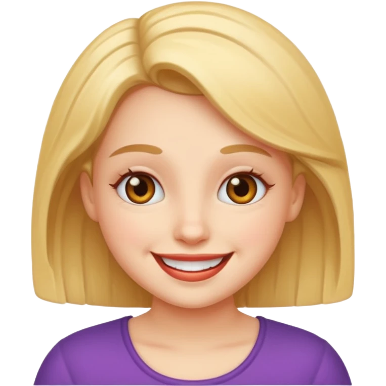 Funny girl emoji