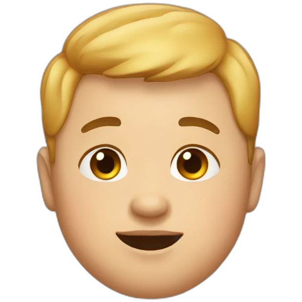 fat short hair emoji