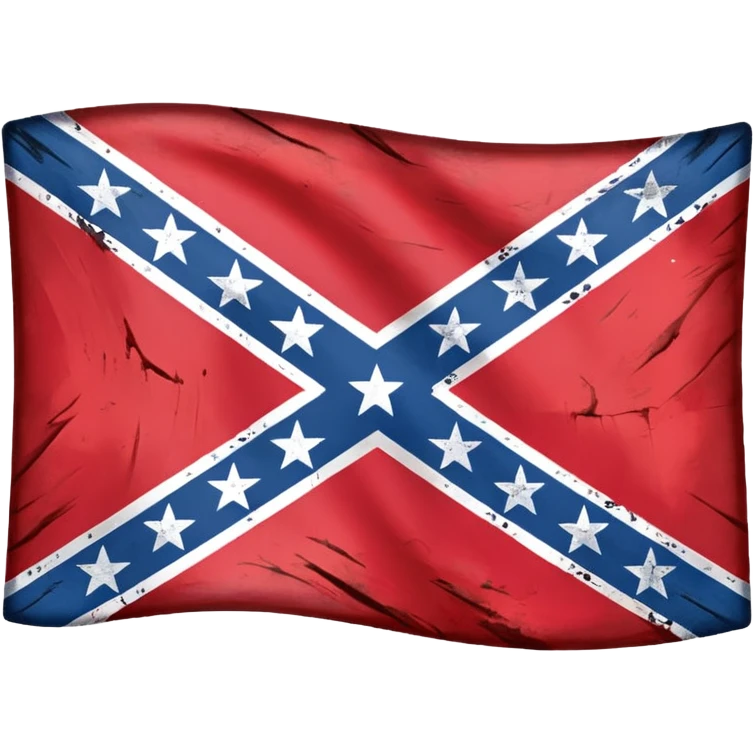  confederate flag emoji that has 13 stars emoji