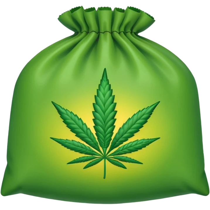 cannabis weed pack zip emoji