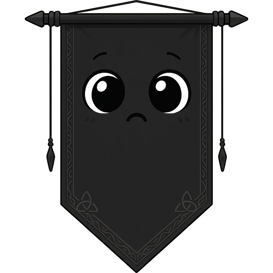 Remove the background from this goth banner, keep it cute, expressive, minimal, in the style of imagen-4-fast-KaUtLiSA10F, with no background. The style should reflect the essence of imagen-4-fast-KaUtLiSA10F but adapted for a transparent background and minimalistic, cute, expressive goth banner look. emoji