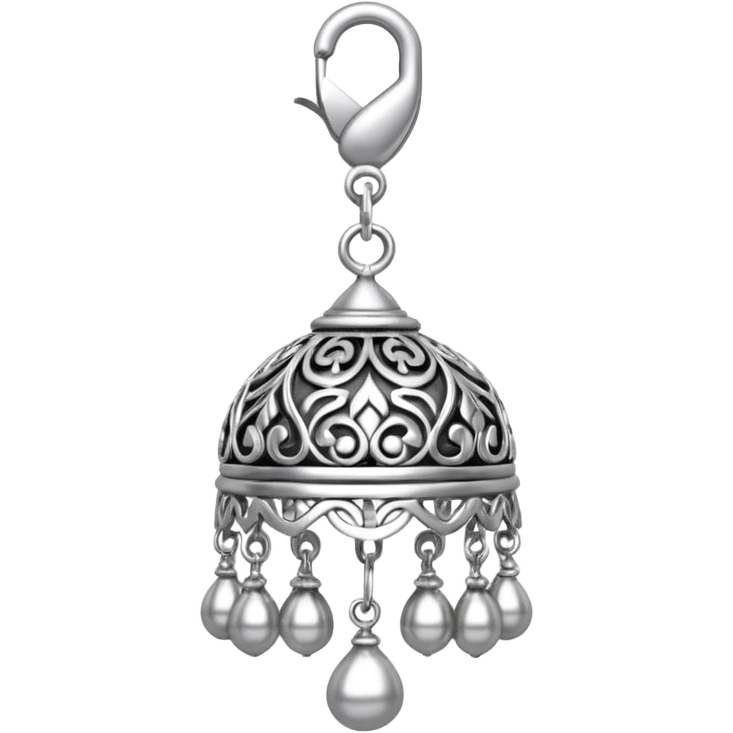 Small Silver jumka emoji for copy paste emoji