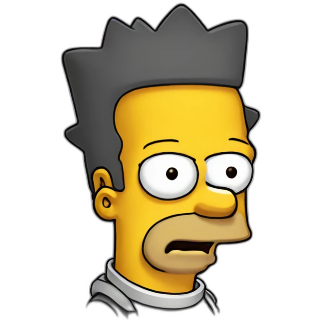 Simpson bart emoji