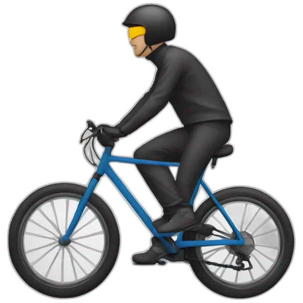 anonymous bike rider emoji