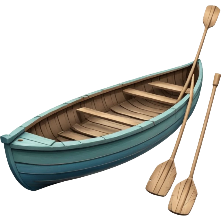 Rowboat – Small boat with oars emoji