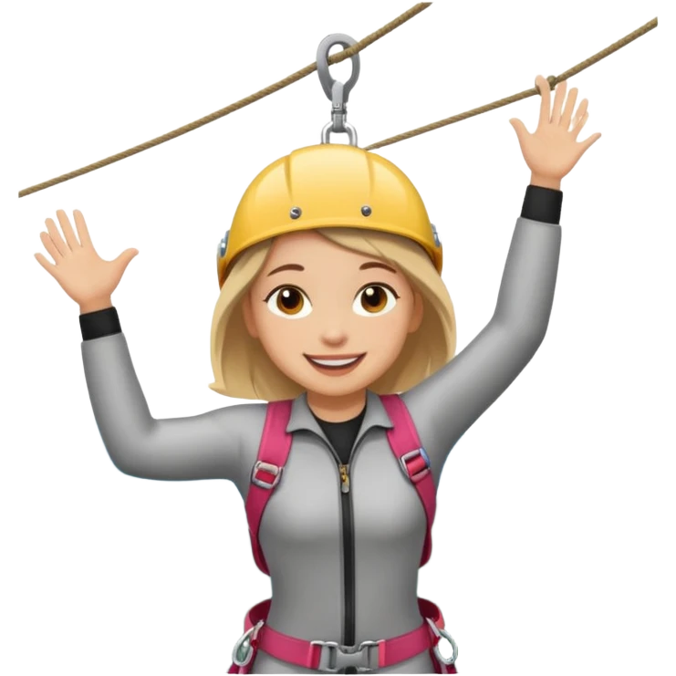 zip line emoji girl small emoji emoji