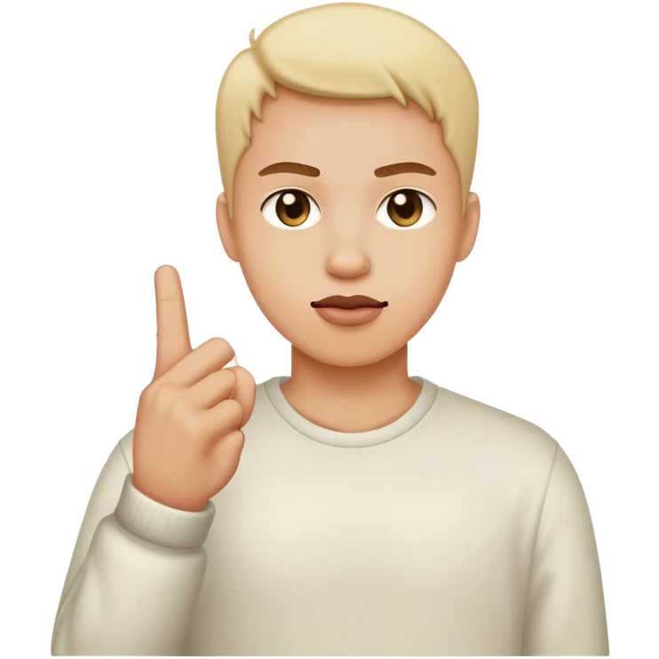 giving middle finger emoji