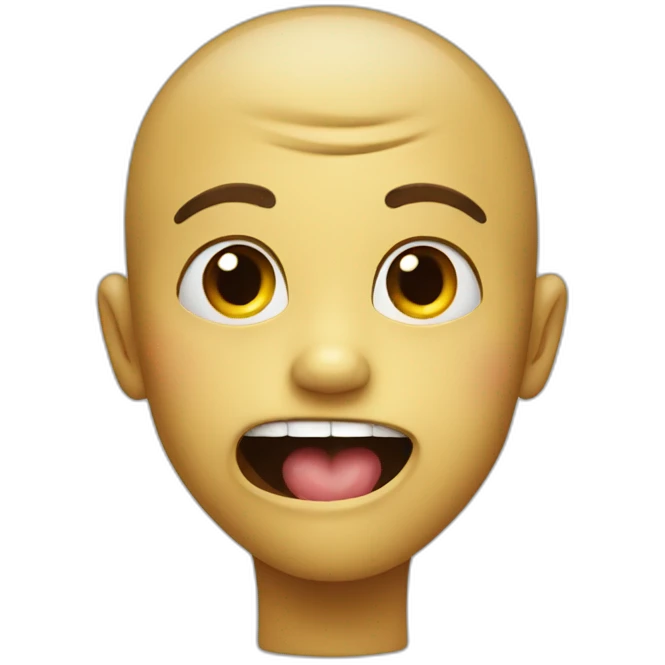 emoji biting its lips emoji