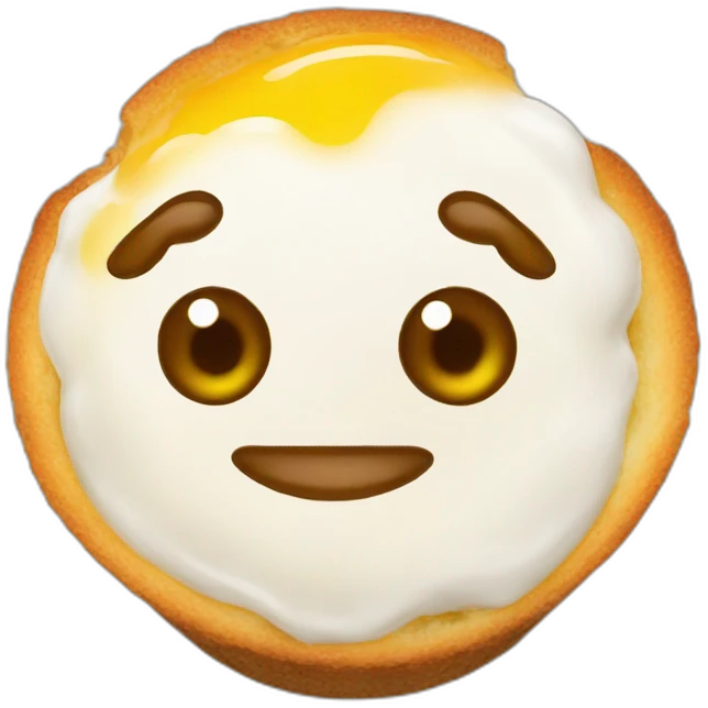 Eggs muffin emoji