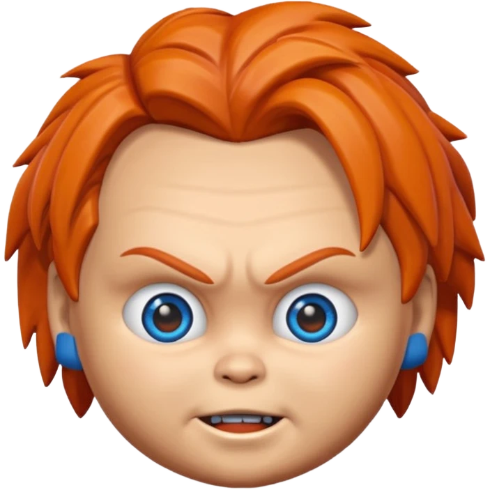 Un emojin de chuky emoji