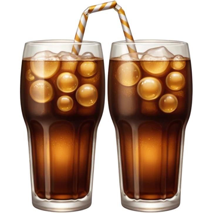 Half-Filled Glasses cola emoji