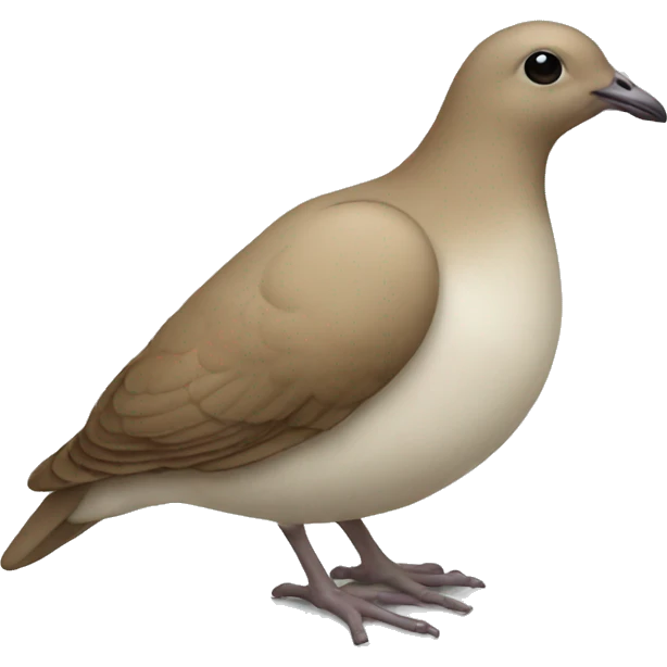 mushroom dove emoji