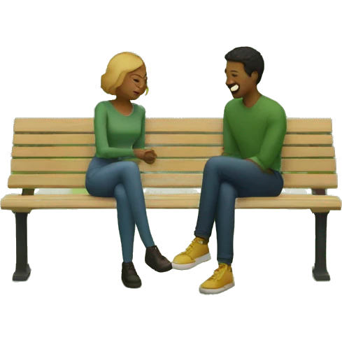 couple date in green park emoji