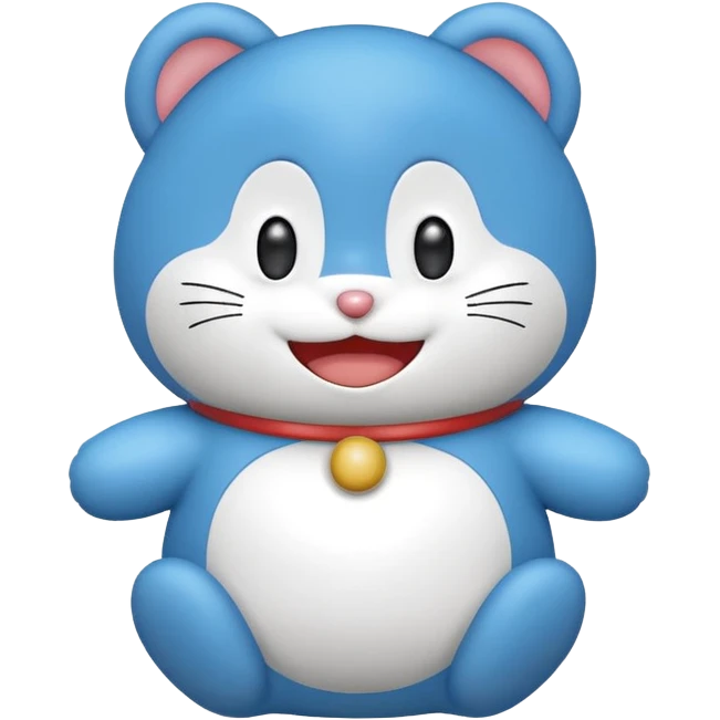 Exact doraemon as shown in cartoon emoji