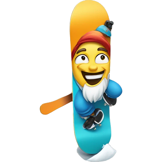 genie snowboard emoji