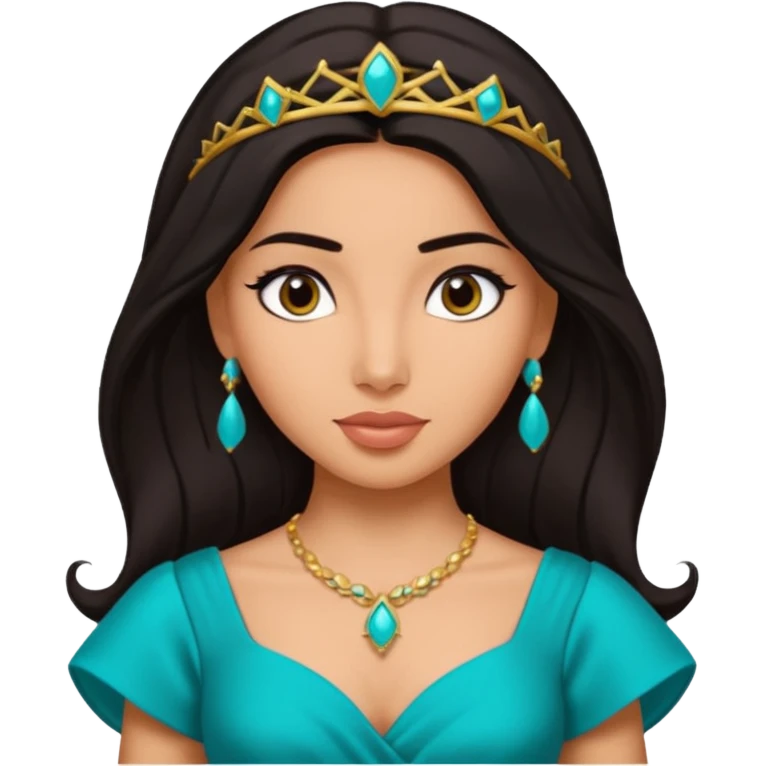 Emoji de la princesa Jasmin  emoji