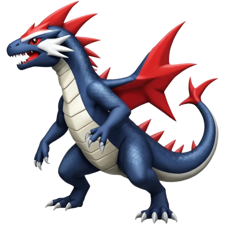 Salandit-Garchomp-Absol-Zangoose-Fusion (full body) emoji