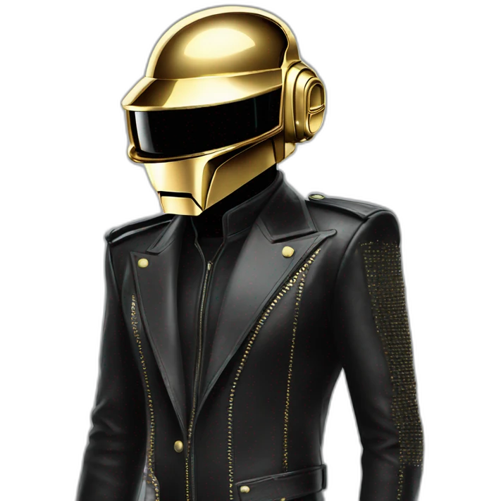 Two daft punk emoji