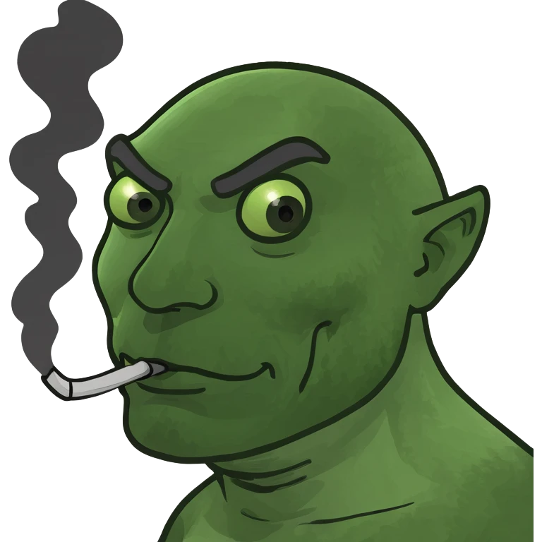 Face with smoke emoji