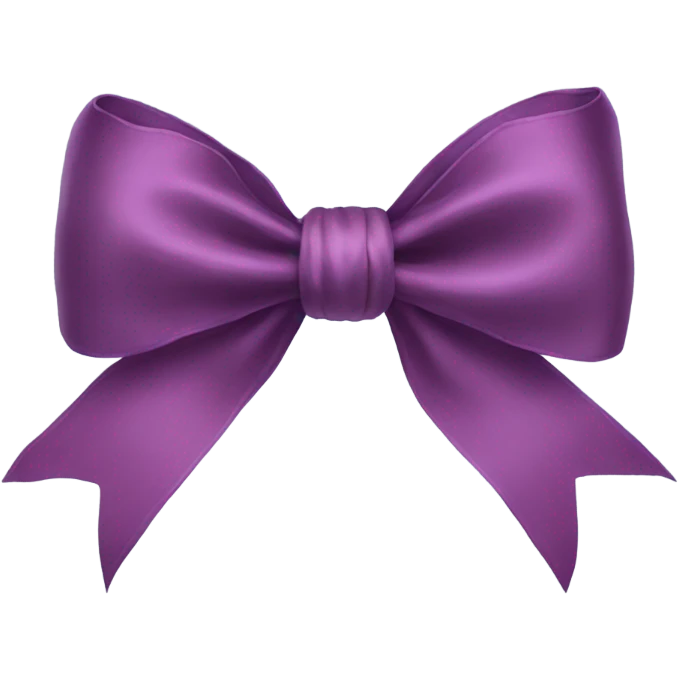 Silk bow emoji