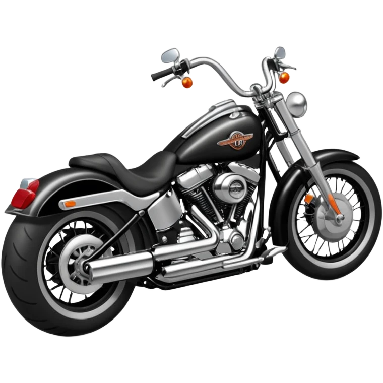 Softtail Harley Davidson emoji