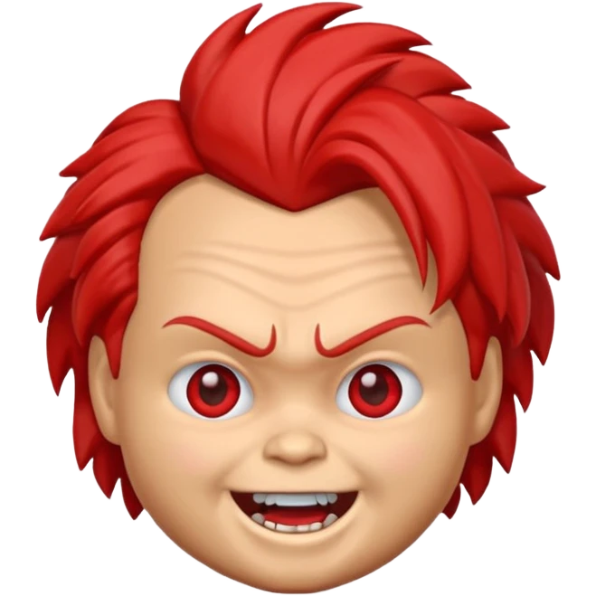 Un emojin de chuky emoji