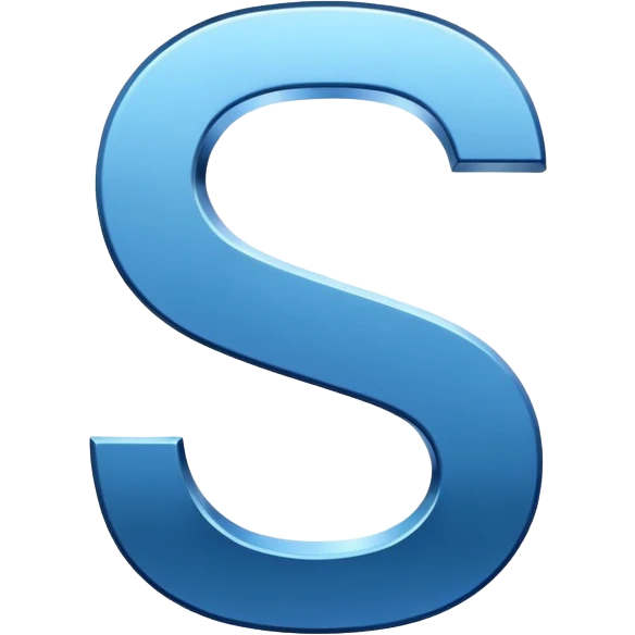 The letter S emoji
