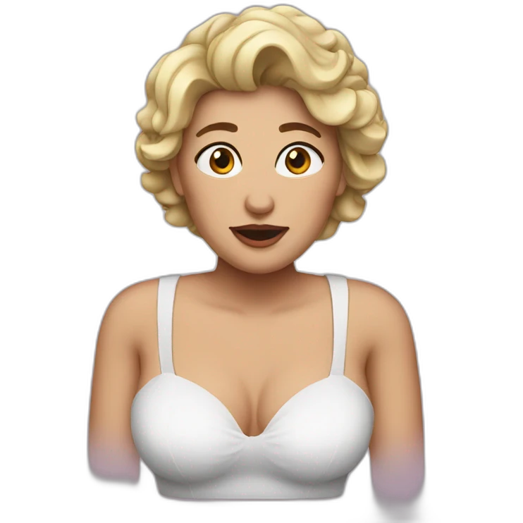 Big busted Bertha emoji