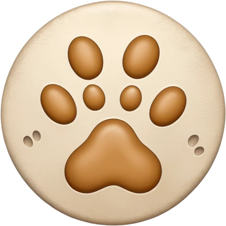 puppy paw print emoji