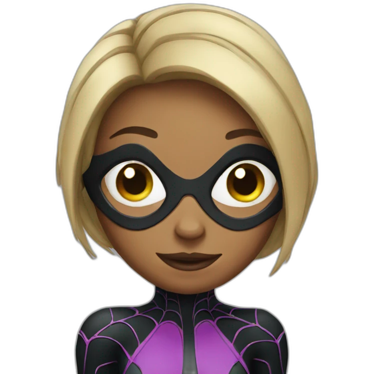 Spider girl emoji