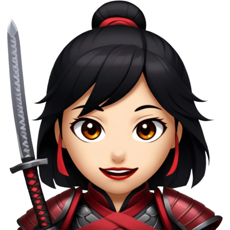 Fierce Samurai emoji