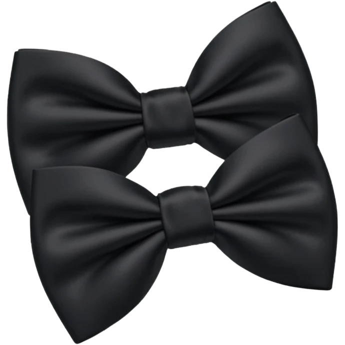 Black bow tie emoji