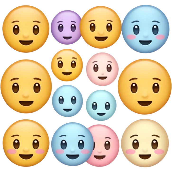 Cute Emojis Soft emoji