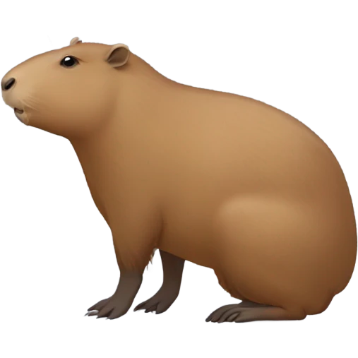 Capibara emoji