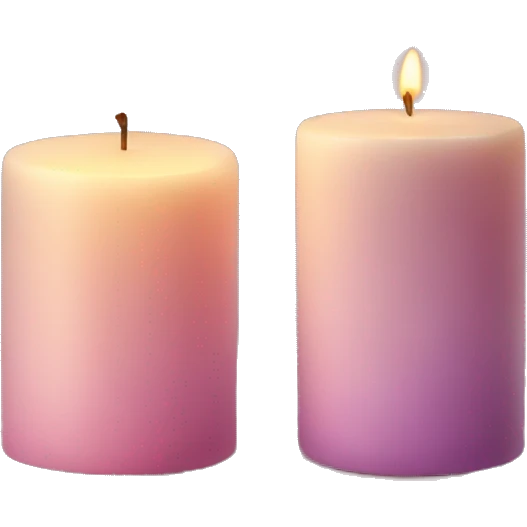 Aesthetic candle  emoji