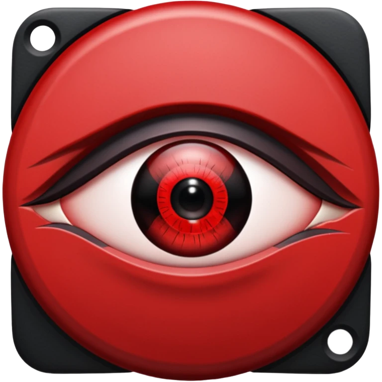 Itachi's sharing gun eye emoji