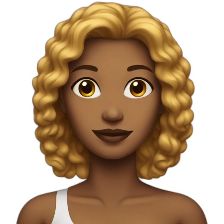 Sexy woman emoji