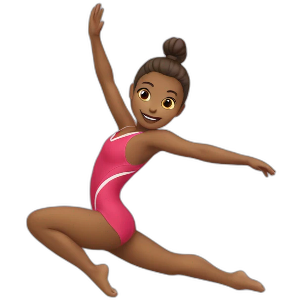 Gymnastique rythmique emoji