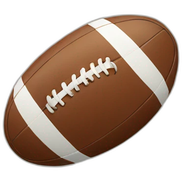 Rugby balle emoji