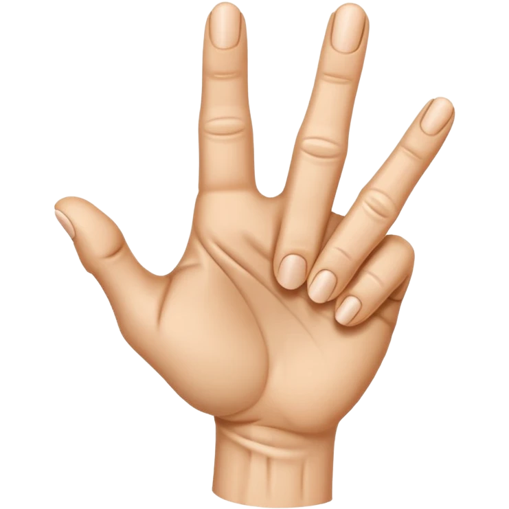 Finger point towards front in z axis emoji