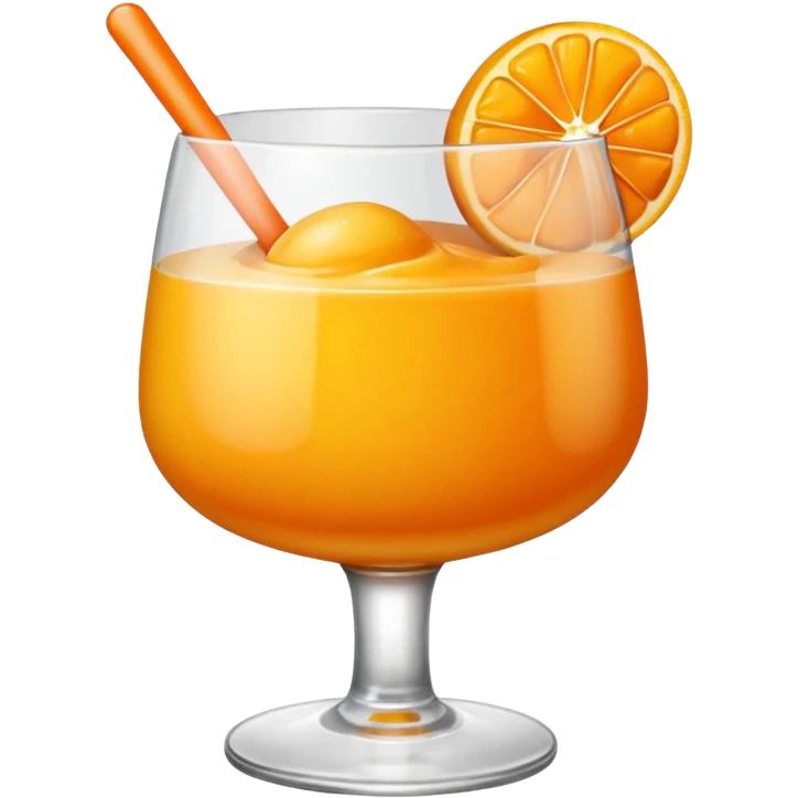 mango sorbet emoji