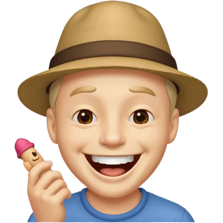 Male dick shrinkage joke emoji