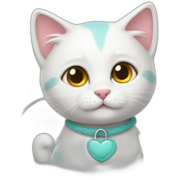 Cute kitty emoji