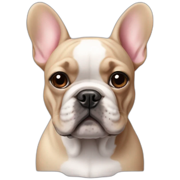 rose french bulldog emoji