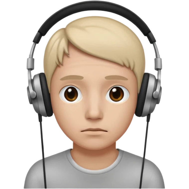 🎧🙁 emoji