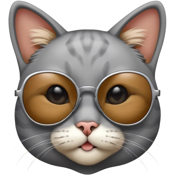 Cat wearing sunglasses emoji