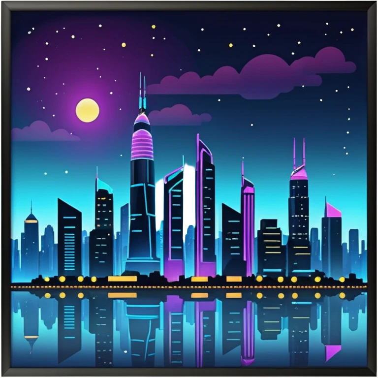 Night City view emoji